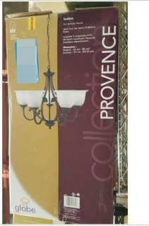 Globe Provence Chandelier - Lustre