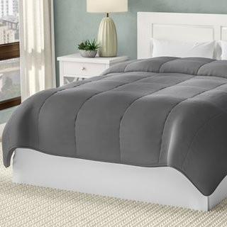 Alwyn Home Higdon All Season Down Alternative Comforter (ANEW3982_29476869_29476865) - King - Ivory