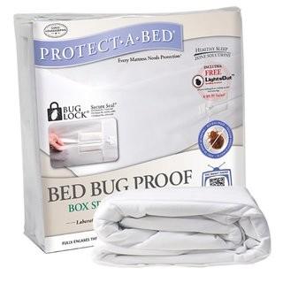 Protect-A-Bed Bed Bug Proof Box Spring Encasement Hypoallergenic Mattress Protector (JPD1034_10244370) - Queen