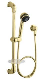 Kohler Hotel Handshower Kit (8520-PB) - Vibrant Polished Brass