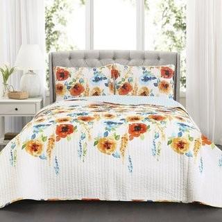 Alcott Hill Grimmer 100% Cotton 3 Piece Reversible Quilt Set (ALTH6521_25804372) - King