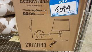 Kneroy Home Swing Arm Lamp (210110RB)