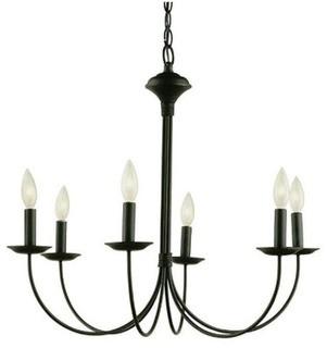 Trans Globe Lighting Modern meets Traditional Chandelier - TG-9625-ROB - Olde Bronze