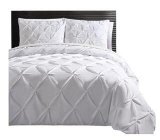 Ophelia & Co. Uma Duvet Set (OPCO1601_22009803_22009798) - White - Queen