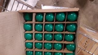 Green 10 W Opaque Nickel Base (BU-S11-E17-GRN-10W-OP)