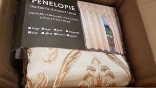 Astoria Grand Anita Room Darkening Rod Pocket Curtain Panels (ATGD5030_22160981) - 2 Sets - Cream