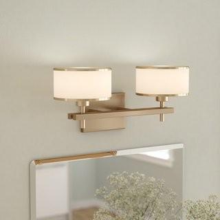 Wrought Studio Brigman 2-Light Vanity Light (VARK4511)