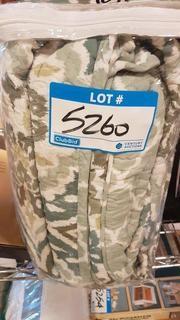 Serenta King - Tivoli Ikat Printed Quilt Set - Teal-Aqua