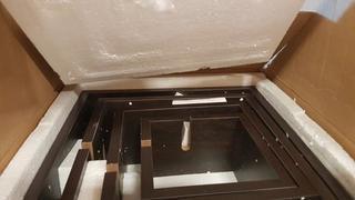 Danya B? Intersecting Cubbies Wall Shelf in Black