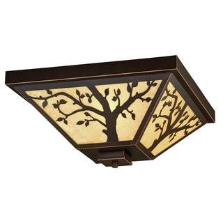 Winston Porter Baynham Outdoor 3-Light Flush Mount (WNST1108)