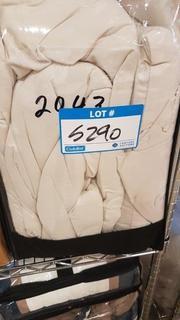 August Grove Chatillon 8-Piece Comforter Set (LARK3021_17718223_17718224) - Taupe - Queen