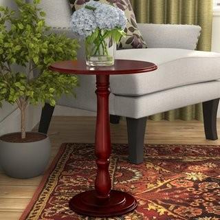 Charlton Home Stehle Pedestal Plant Stand (CHRH7424_31379993) - Dk Cherry