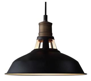 CLAXY 1-Light Dome Pendant (ECPL1004) - Blk