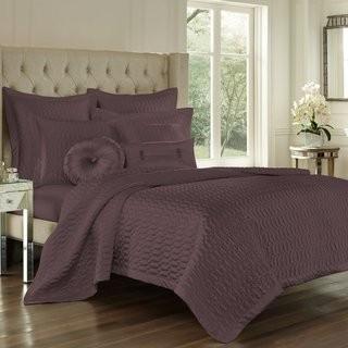 Rosdorf Park Onna Coverlet (ROSP4669_23231263_27455545) - Queen - Burgundy