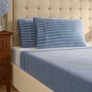 Alwyn Home 400 Thread Count Sheet Set (ANEW2025_21979780_21979772) - Coffee - Twin