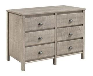 Baja 6 Drawer Dresser - Rustic Grey - BJ407 - 2 Boxes