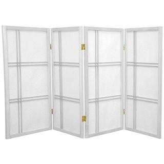 World Menagerie Marla 4 Panel Room Divider (WRMG4056_29975197) - White