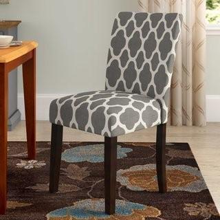 Red Barrel Studio Conde Parsons Chair (RDBS6682_19100009) - Green Apple - Set of 2