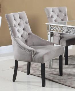 Accent Chair - T1805 - Otter Color - Set of 2