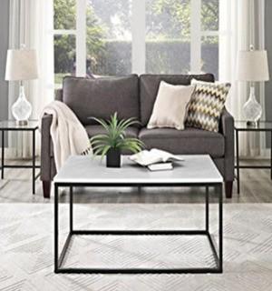 Walker Edison - 42" Open Box Coffee Table - C42LWSQMB