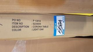 Corona Table - Light Oak (0235655)