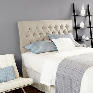 Alcott Hill Dublin Upholstered Panel Headboard (ALCT8112_19050582) - Full - Ivory