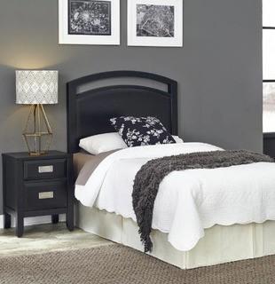 Prescott Black Twin Headboard - 88 5514 401 - Blk