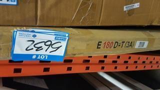 E180D-T(3A) 48" Round Glass top with connector to base - Top ONLY