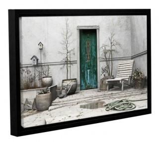 ArtWall Winter Garden by Cynthia Decker Framed Photographic Print on Wrapped Canvas ARWL6880_13487407) - 32" x 48" 