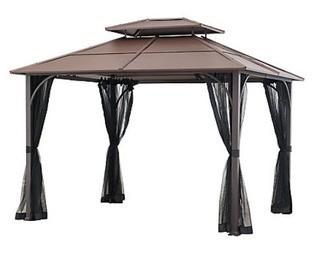 Hampton Bay - Farrington 10 ft. x 12 ft. Hard Top Gazebo