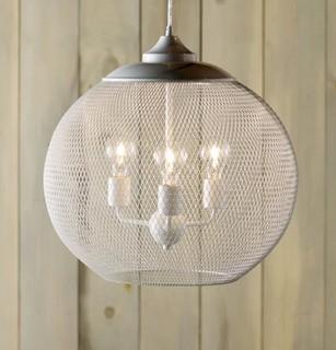 Mercury Row 3-Light Globe Pendant (MCRR6423) - White