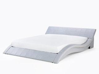 Rouseville Upholstered Sleigh Bed - (WDLN4006) - White - King