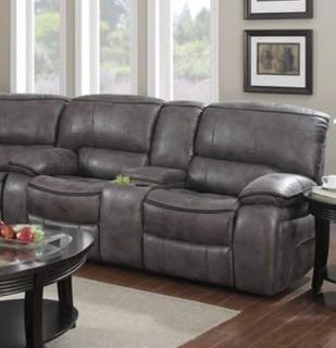 Kian USA - 4500-2CR Recliner Console Loveseat