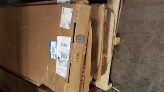 Lot 7 Boxes - 25" Hanging Starter Closet system - Brown