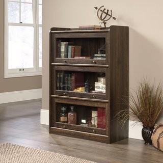 Beachcrest Home Mouzon Barrister Bookcase BCMH3501_26706768) - Iron Oak 