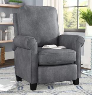 Winston Porter Hallatrow Manual Recliner WNST1704_28473483) - Grey