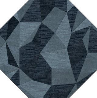 Dalyn Rug Co. Bella Machine Woven Wool Blue Area Rug (DN4702) - 2'6" x 12'