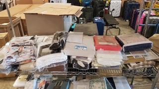 Shelf Lots - Asst'd Items - Panels, Bed Skirts, 