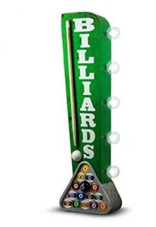 Double Sided Marque LED Biliards Room Sign (CB10-124)