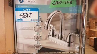 Boston Harbour Chrome Finish Bathroom Faucet - 1480813 - (CB10-108)