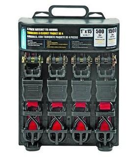 Pro Souce Ratchet Tie Downs - 1"x15' - (CB10-118)