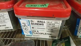 Pail - 2000pcs - #8x3" Drywall Screws (CB10-149)
