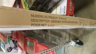 MY Patio - Steel Red Folding Bistro Table - (CB10-114)