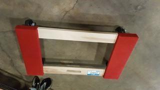 Steel Flat Bed Movers Doly w/5" Rubber Wheels - 600lb Cap. - PZD250B - (CB10-172)