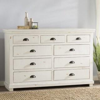 Lark Manor Castagnier 9 Drawer Dresser (LARK2418_16494383) - White