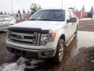 2014 Ford F150 XLT SuperCrew Cab Pickup Truck. Gas Engine, Automatic Transmission, Leather Interior, Tonneau Cover. Showing 230,440Kms. VIN 1FTFW1EF3EFA73394. 