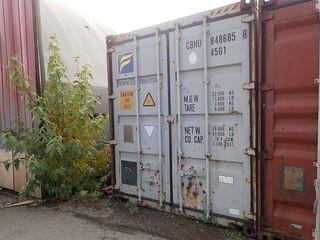 40' Sea Container w/ Wooden Shelving. **NOTE: CANNOT BE REMOVED UNTIL NOV. 6/18**