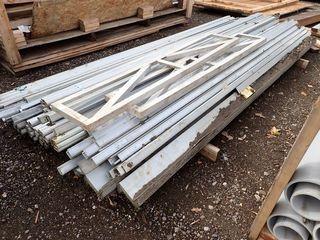Lot of Asst. Galvanized Pipe, Channel and Flashing. 