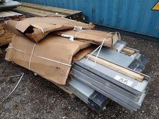 Lot of Galvanized Steel Panels and Hail Guard. 