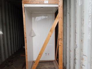 Fiberglass 36" Shower Enclosure- White.
